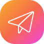 Paper plane icon